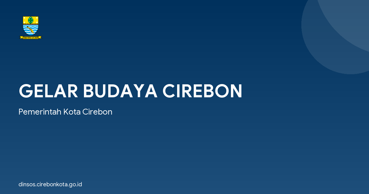 GELAR BUDAYA CIREBON