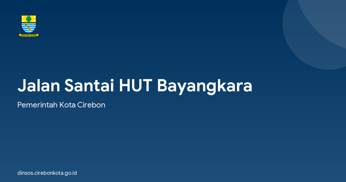 Jalan Santai HUT Bayangkara