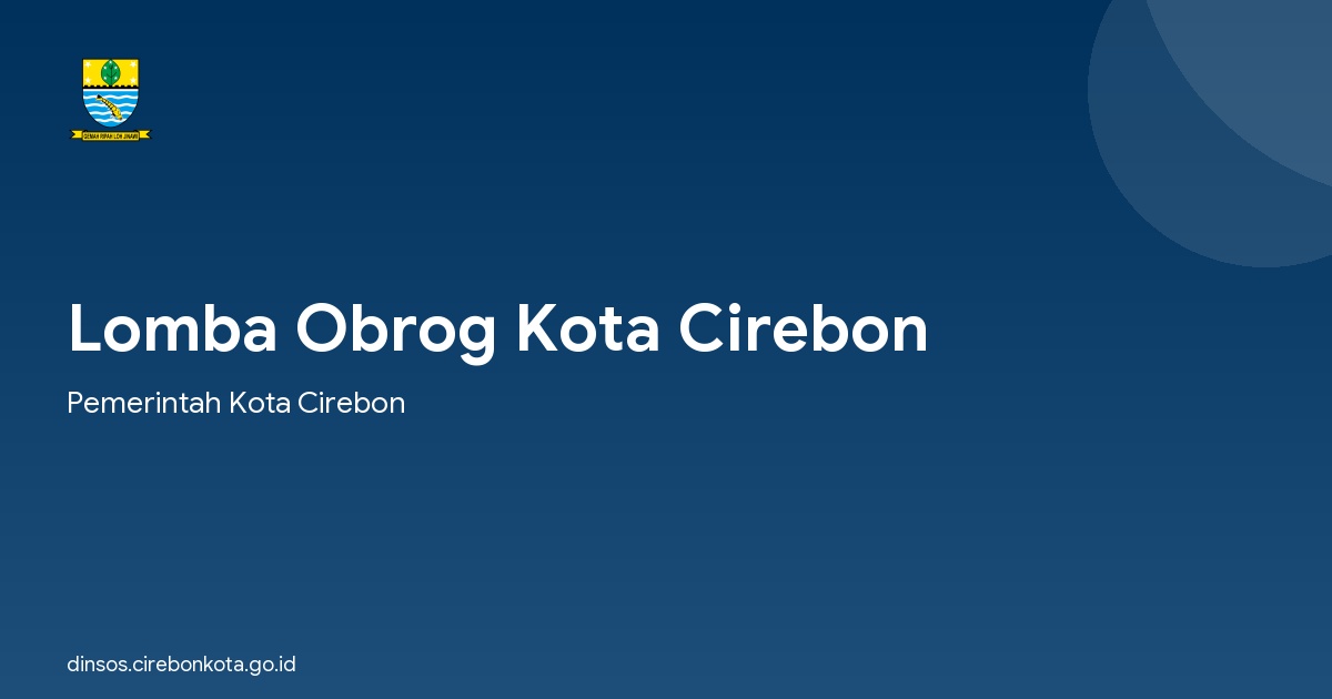 Lomba Obrog Kota Cirebon