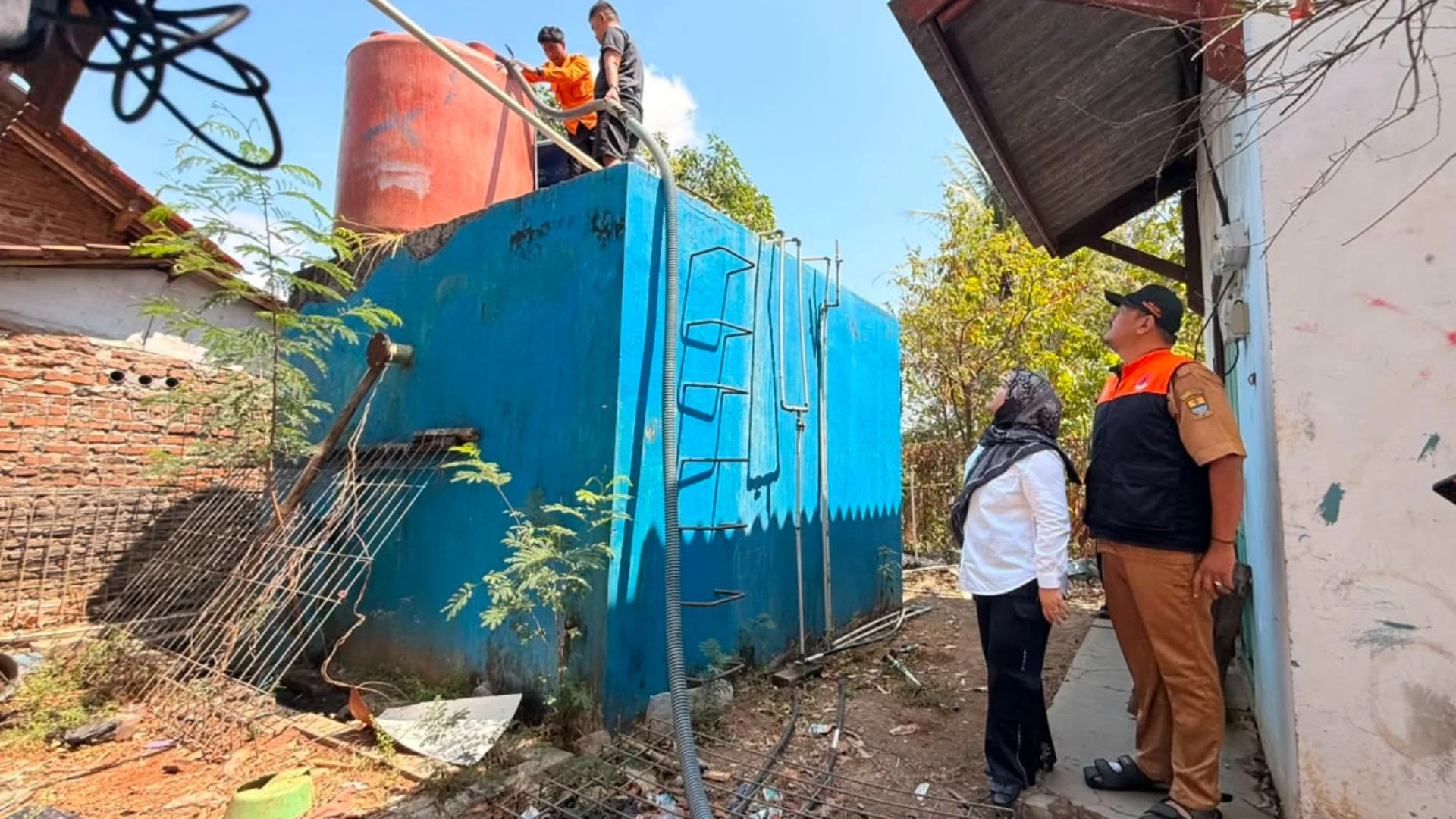 Wakil Wali Kota Tinjau Pemenuhan Air Bersih di Cadas Ngampar, Pastikan Kebutuhan Warga Terlayani
