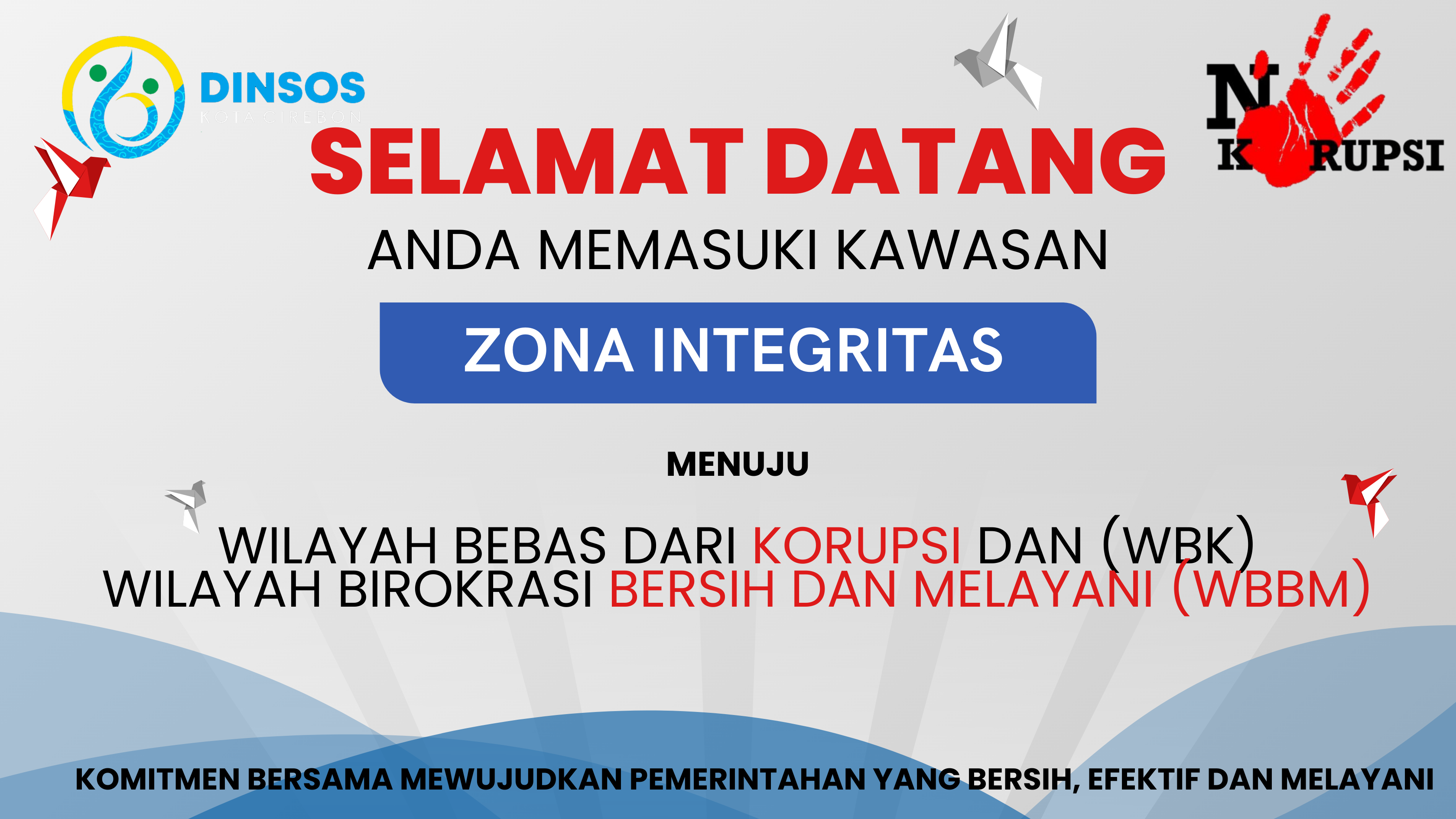 Dinas Sosial Kota Cirebon Berkomitmen Mewujudkan Zona Integritas Menuju WBK dan WBBM