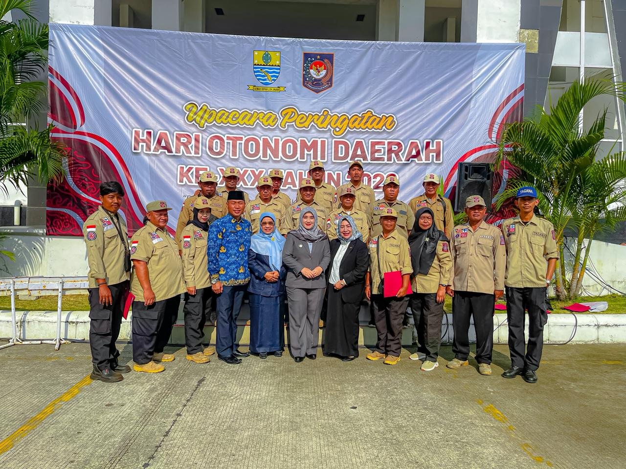 PENYERAHAN SK PENGURUS FORUM KOORDINASI TARUNA SIAGA BENCANA KOTA CIREBON