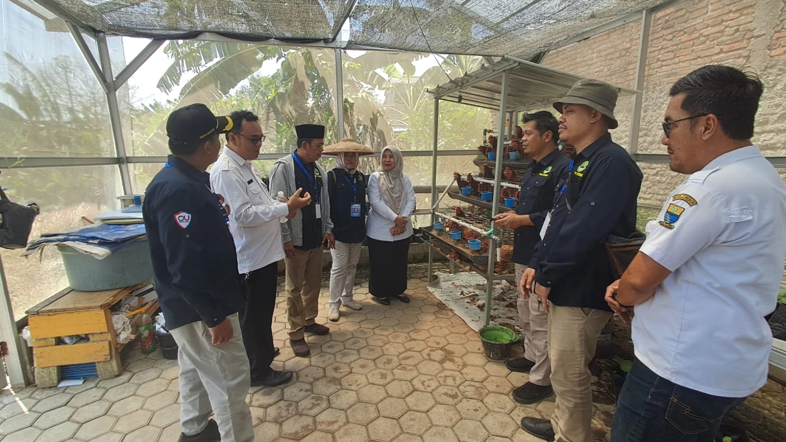 DKPPP Kota Cirebon menerima kunjungan Studi Lapangan Manajemen PKA Angkatan II Provinsi Jawa Barat, Angkat Inovasi Ketahanan Pangan Berbasis Komunitas