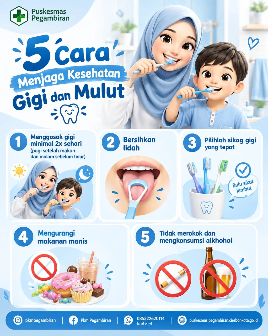 5 CARA MENJAGA KESEHATAN GIGI DAN MULUT